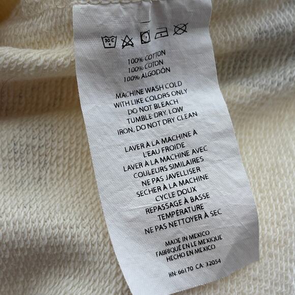 Anthropologie Back When White Fruit Medley Pullover Sweatshirt - Picture 11 of 11